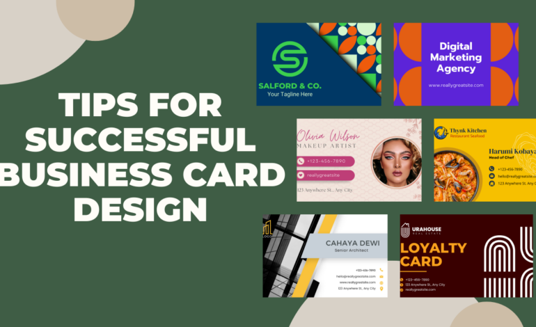 Crafting a Memorable Business Card: Tips for Success