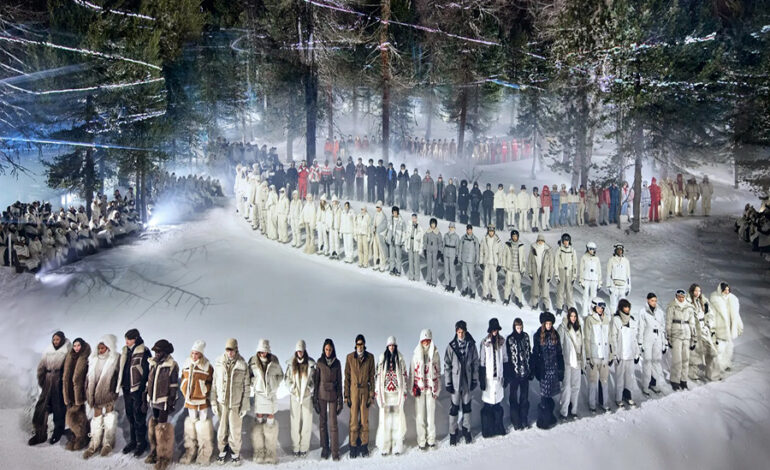 Moncler Grenoble: A Snowy Spectacle for Fall-Winter 2024