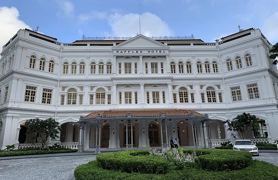 Restoring Elegance: KEIM Mineral Paint at Raffles Hotel Singapore